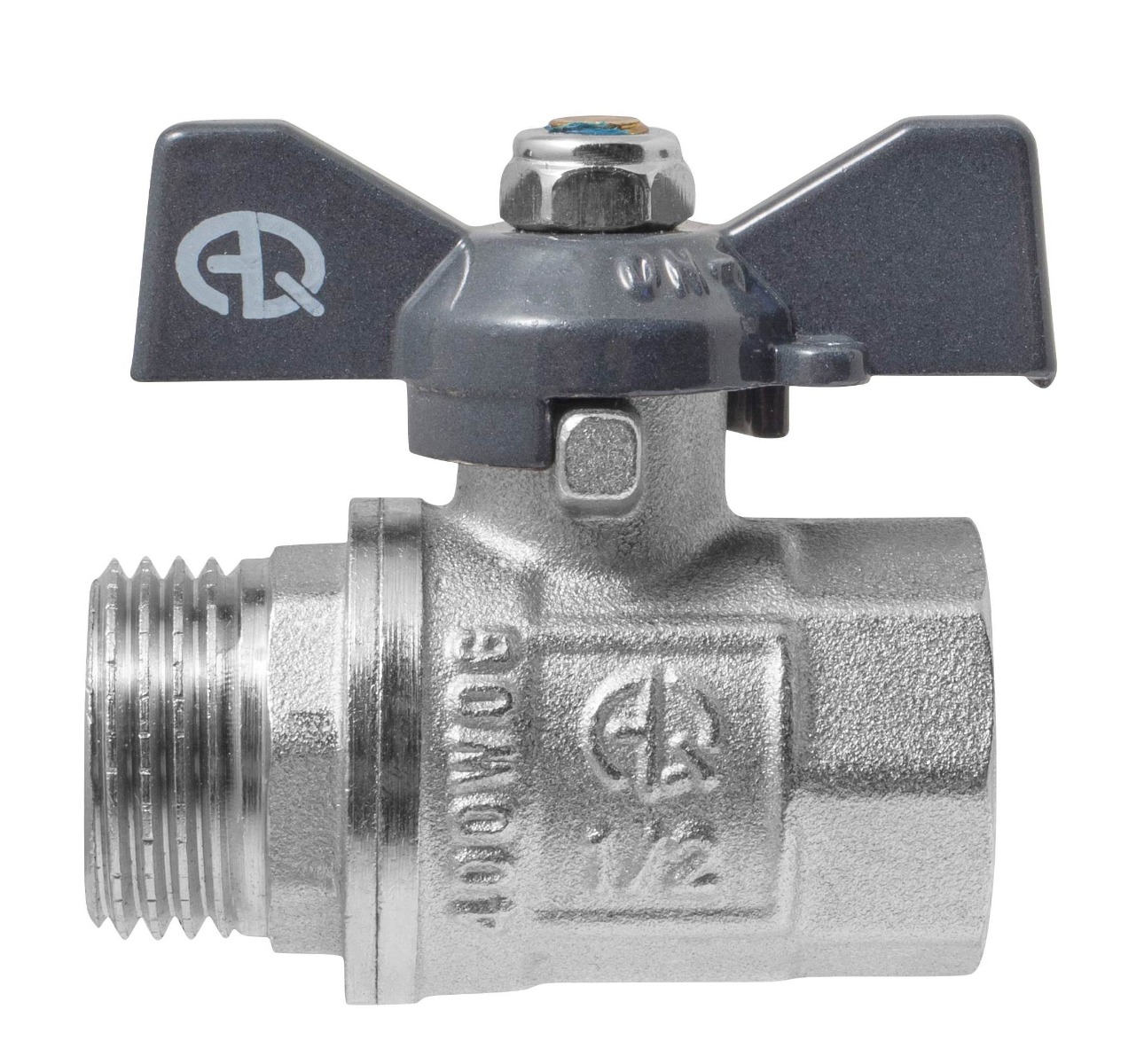 Кран шаровой 1/2" в/н бант, MP-У