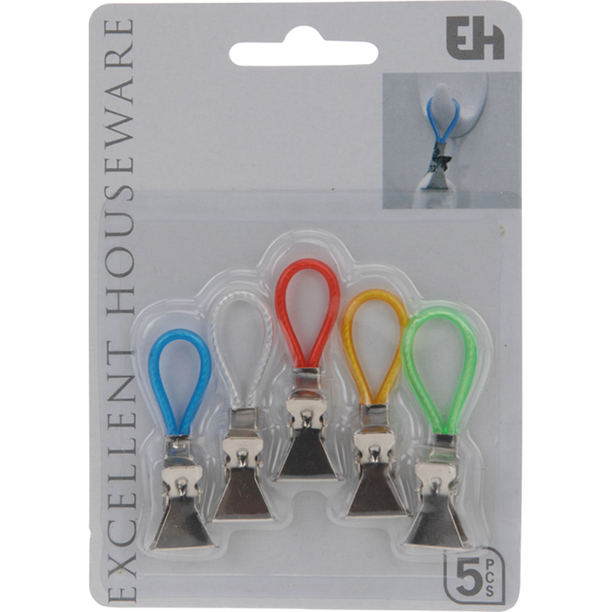 Крючки-зажимы для кухонных полотенец 5шт 159961510 К