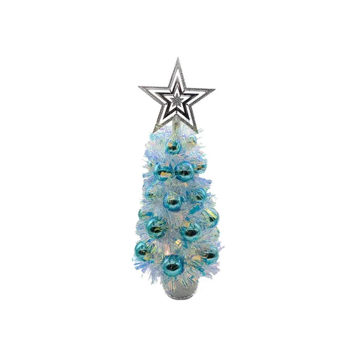 Ель искусственная LED 35 см 3 цвета в ассортименте 5601 CN