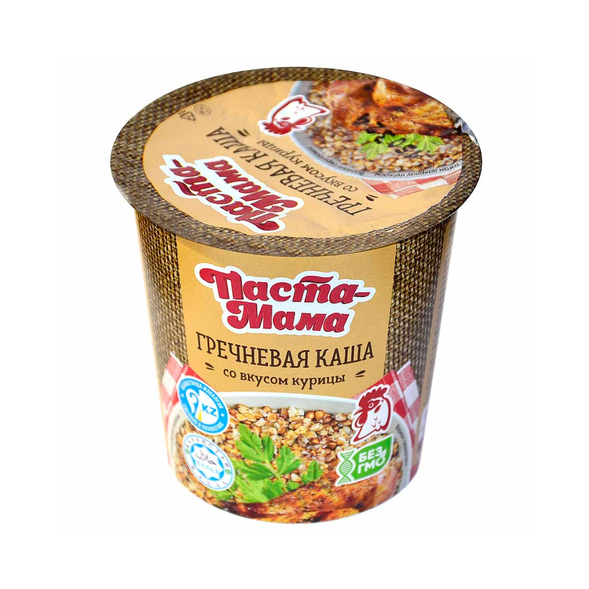 Каша гречневая Паста Мама со вкусом курицы 60г Р1784