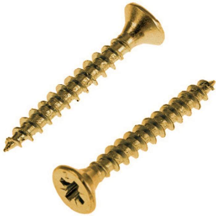 Шуруп универсальный 6.0х200 мм желтый цинк (30 шт в карт. упак) STARFIX