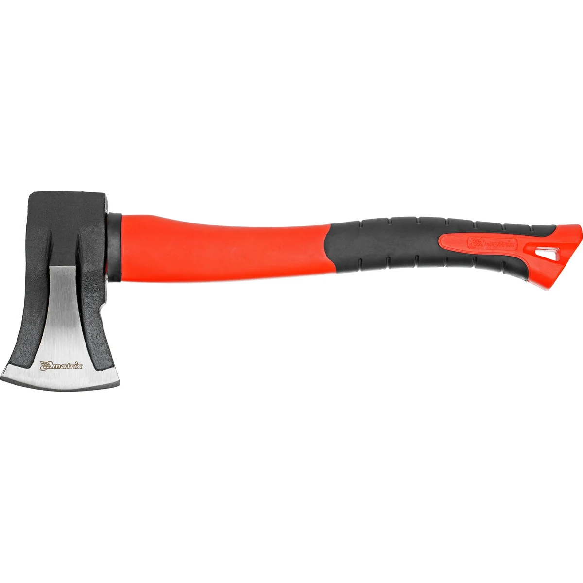 Топор-колун''optimal''с клиновид.полотном 1000г,фиберглас.двухкомп.топорище 400мм//MATRIX