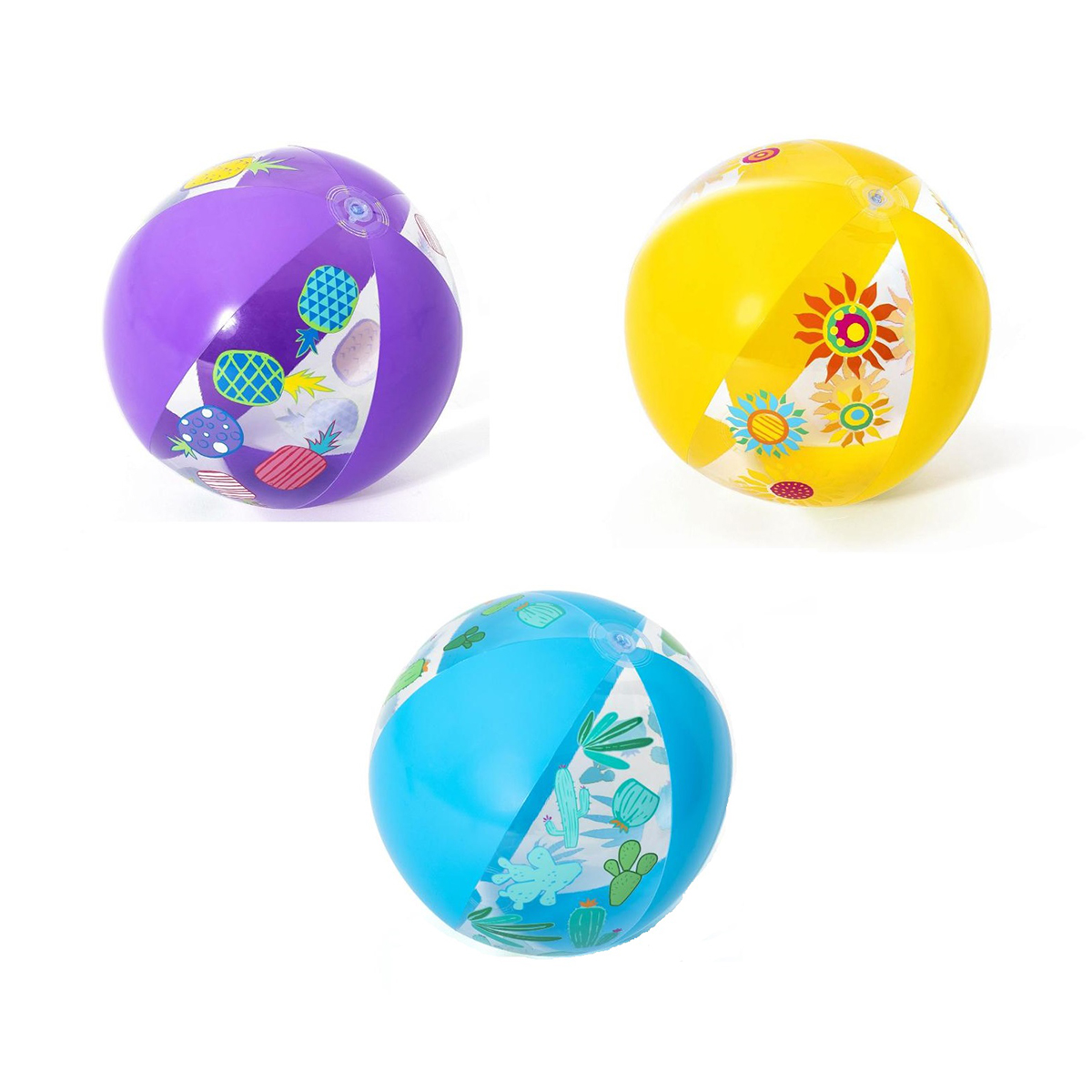 Мяч пляжный надувной Bestway Designer 51 см в ассортименте 31036