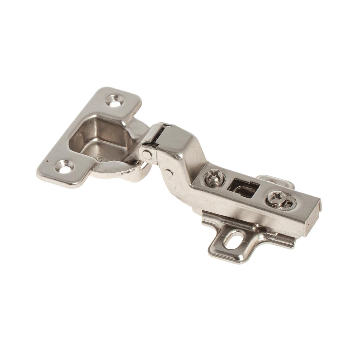 Петля меб. click внутр.110* с отв.пл (белый цинк 2 шт)