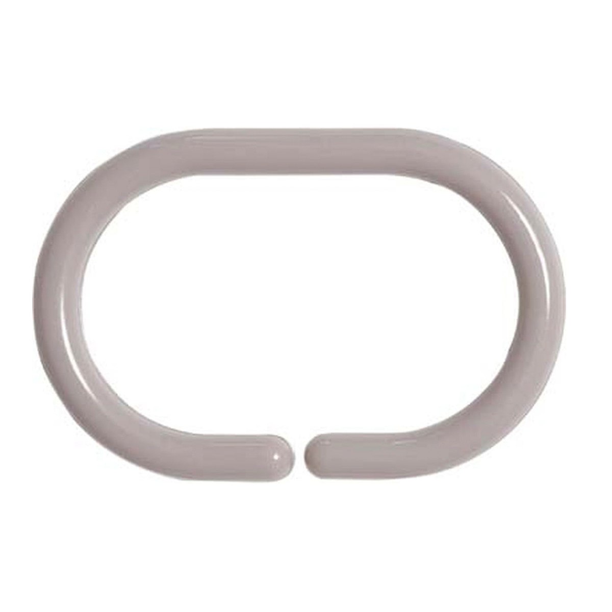 Кольца для штор в ванную Tendance 12 шт серо-коричневые 2200165