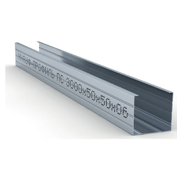 KNAUF-профиль для ГКЛ ПС 50*50 (3м) 0,6мм KNAUF-профиль для ГКЛ ПС 50*50 (3м) 0,6мм