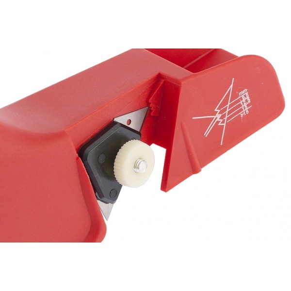 Рубанок кромочный для гипсокартона, пластиковый // MTX