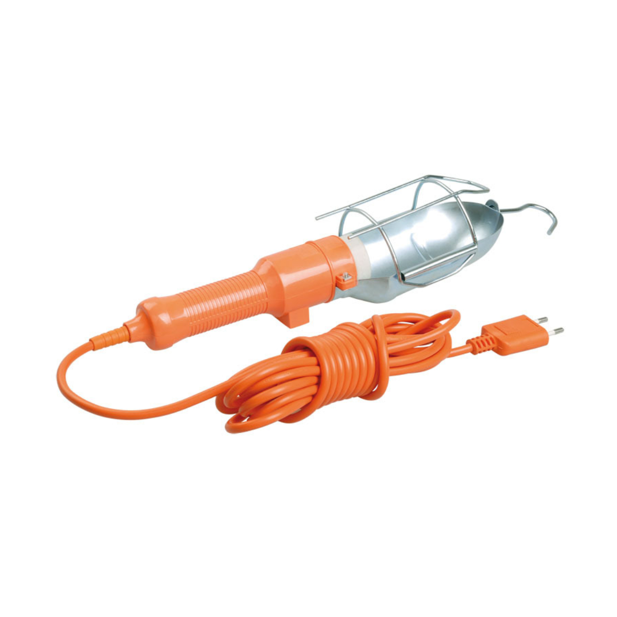 Светильник УП-1Р 2Р/5м переносной плоская вилка с выкл 2*0,75 ИЭК WSP20-05-K09