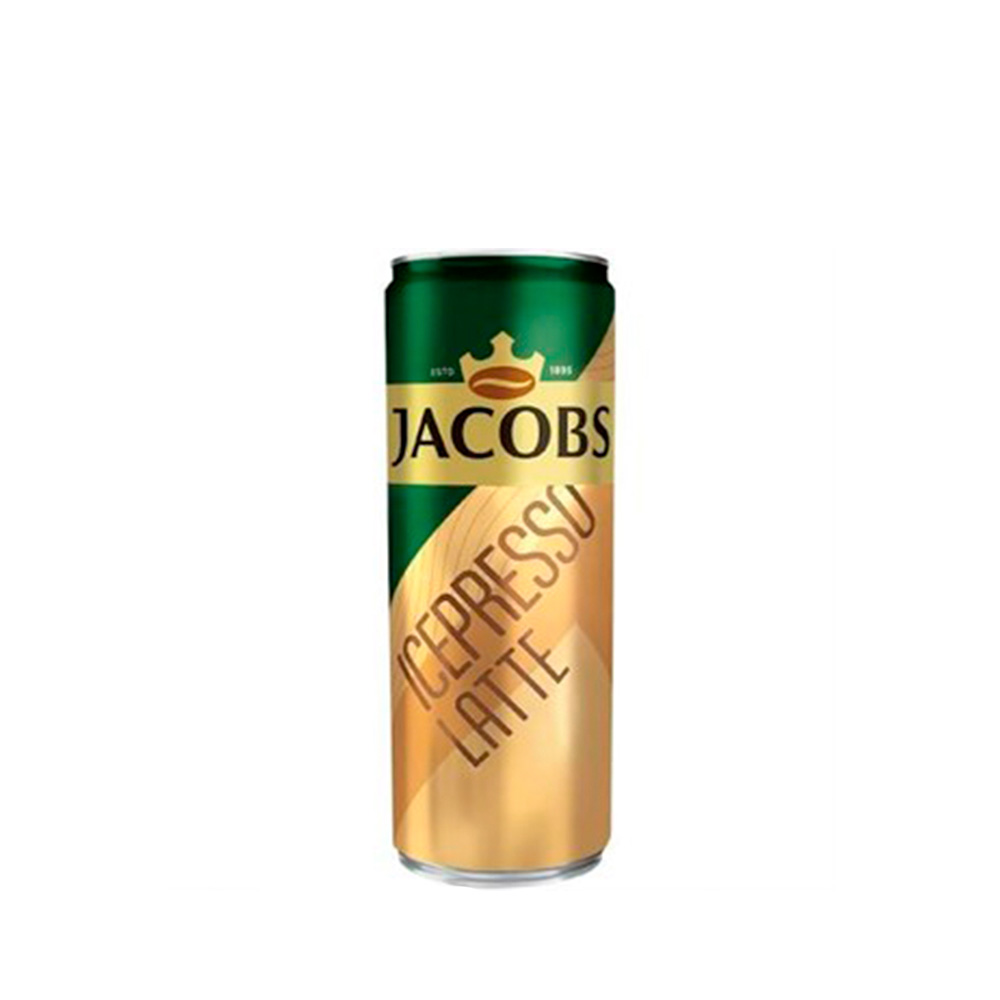 Кофейный напиток JACOBS ICEPRESSO LATTE 250 мл ж/б