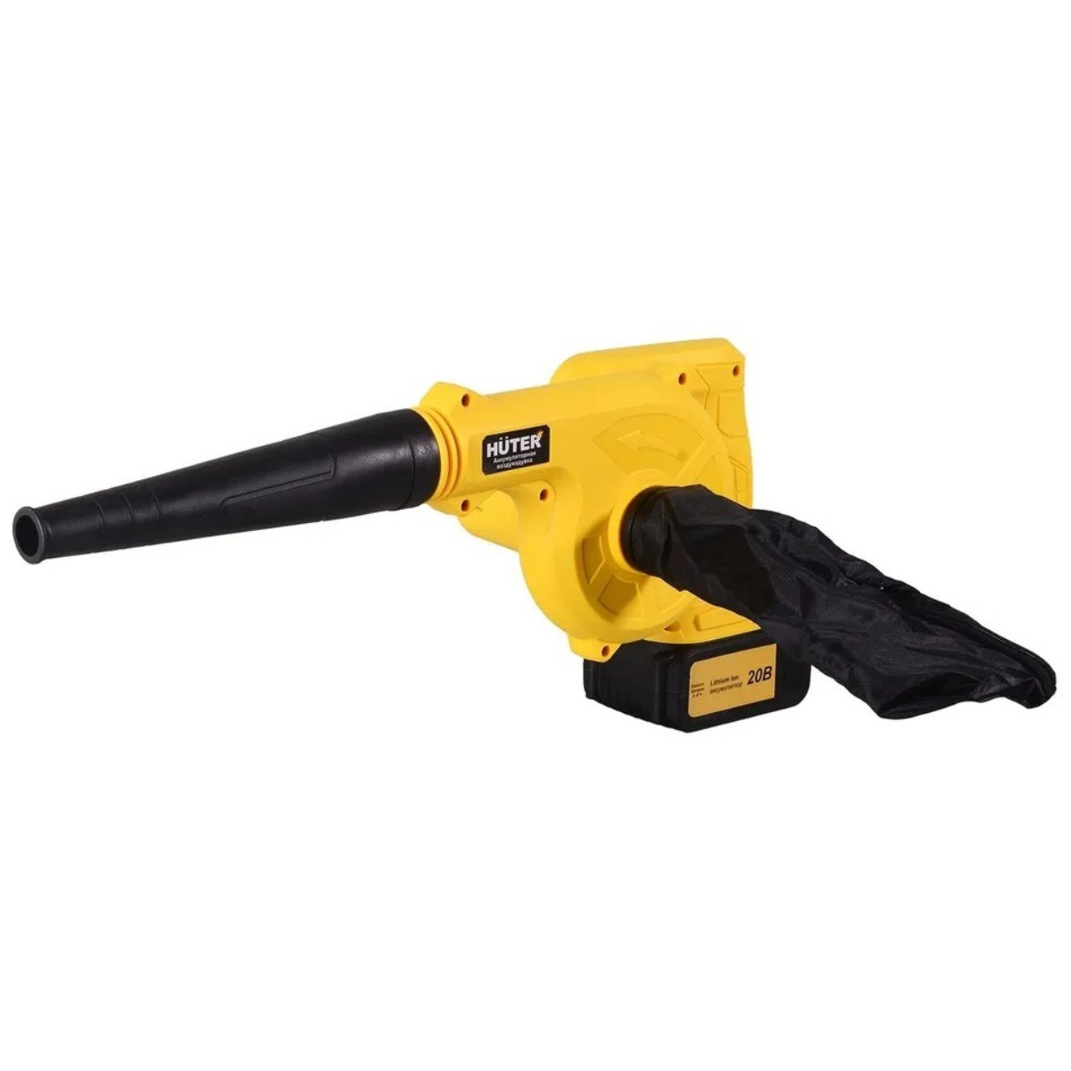 Воздуходувка аккумуляторная CB-20/2Li EA+ Huter (в комплекте с 2 АКБ и зу)