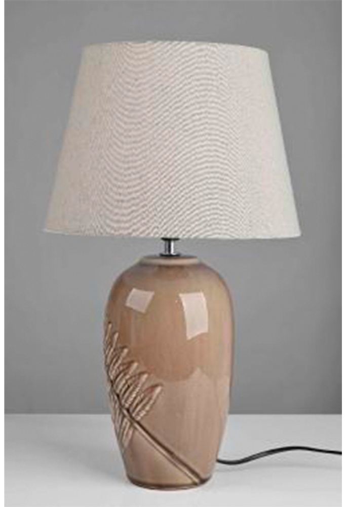 Лампа настольная DH 28х28х47,5 керамика коричневый CN