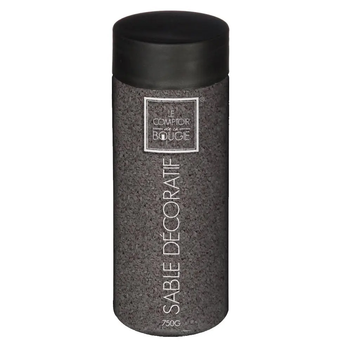 Песок декоративный Atmosphera 750 гр. цвет черный банка 155451E