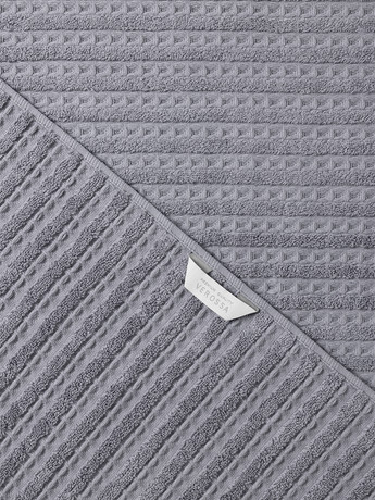 Полотенце Verossa махровое 50х90 см Pique texture Цвет Графит