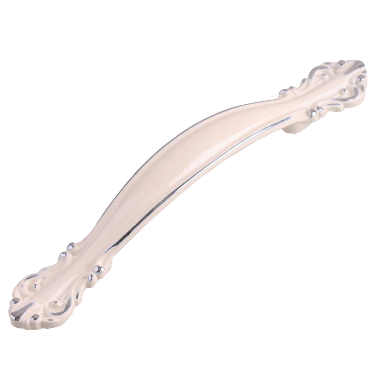 Ручка-скоба ретро  64мм (серебристый 1 шт)