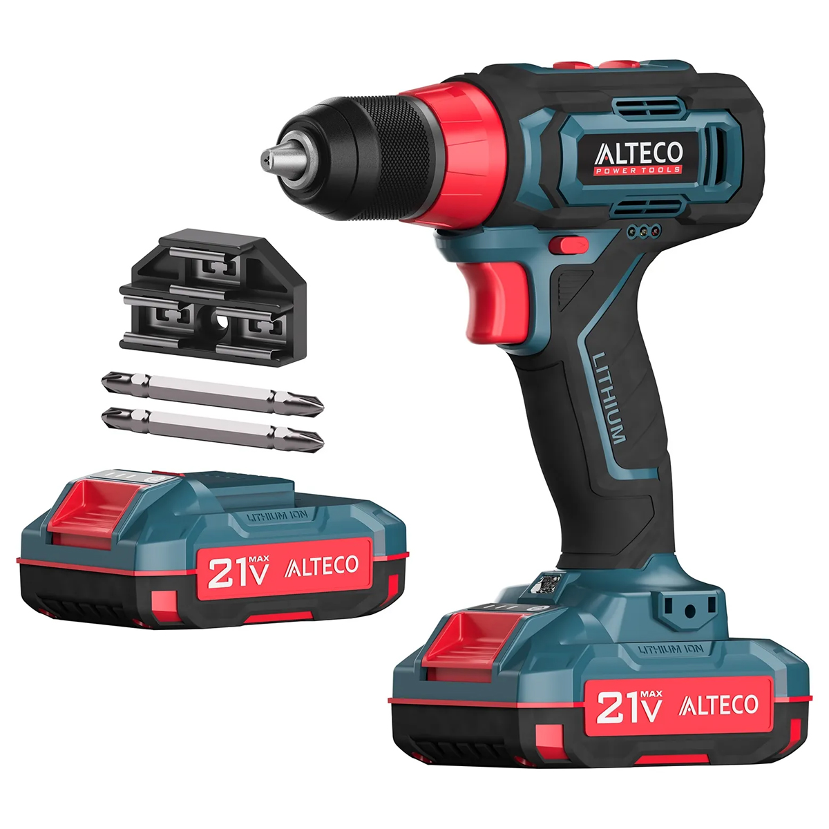 Дрель - шуруповёрт аккумуляторная CD 21-35 X2 ALTECO