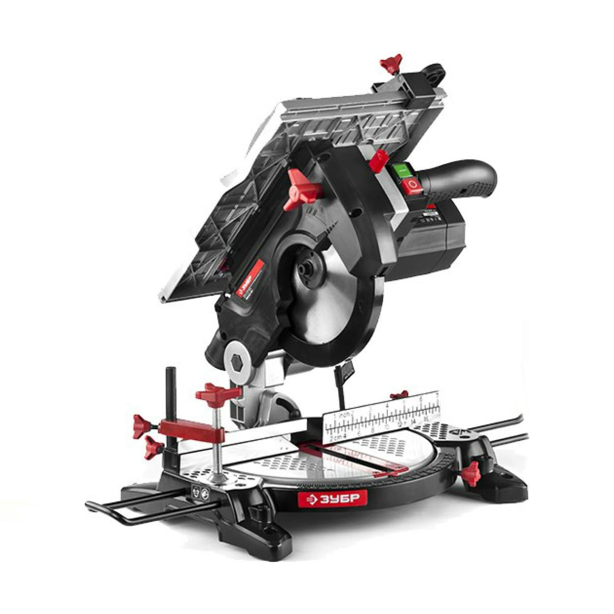 Пила ЗУБР торцовочная комбинированная, d 210 мм, 5000 об/мин, 1500Вт