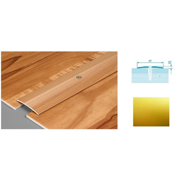 Планка порожная  ПС 03. золото.1,35м