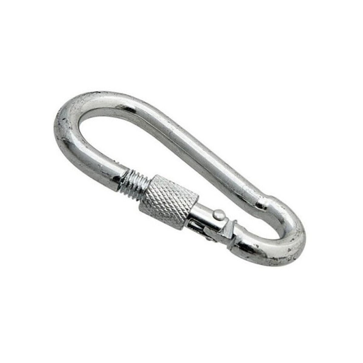 Карабин с предохр.гайкой  6мм(1 шт) упак