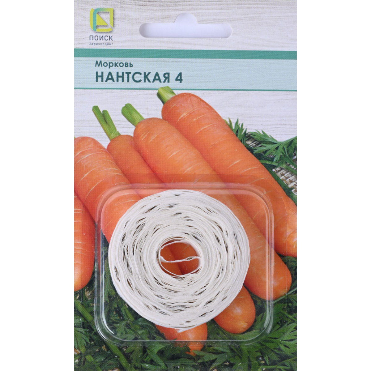 Семена Морковь (Лента) Нантская 4 ЦП 8м Поиск