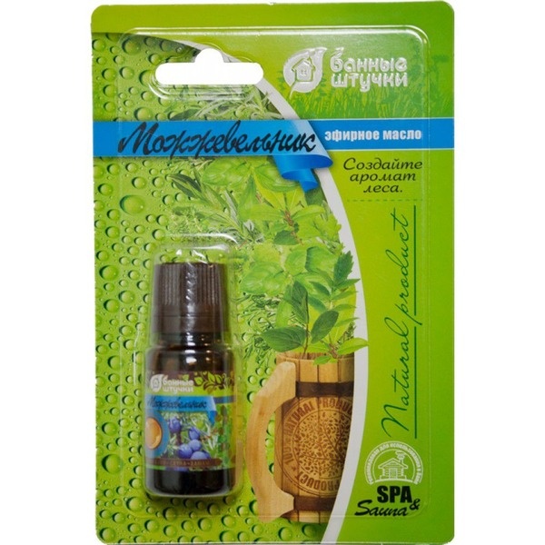 Масло эфирное в блистере Банные штучки, 10 мл Можжевельник 32207
