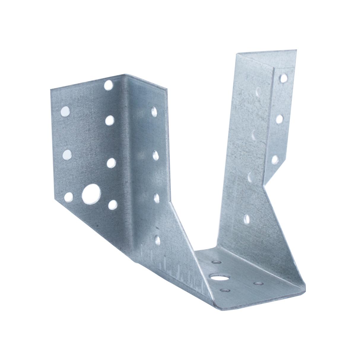 Наконечник балки откр.100х105х2,0мм (белый цинк 1 шт)