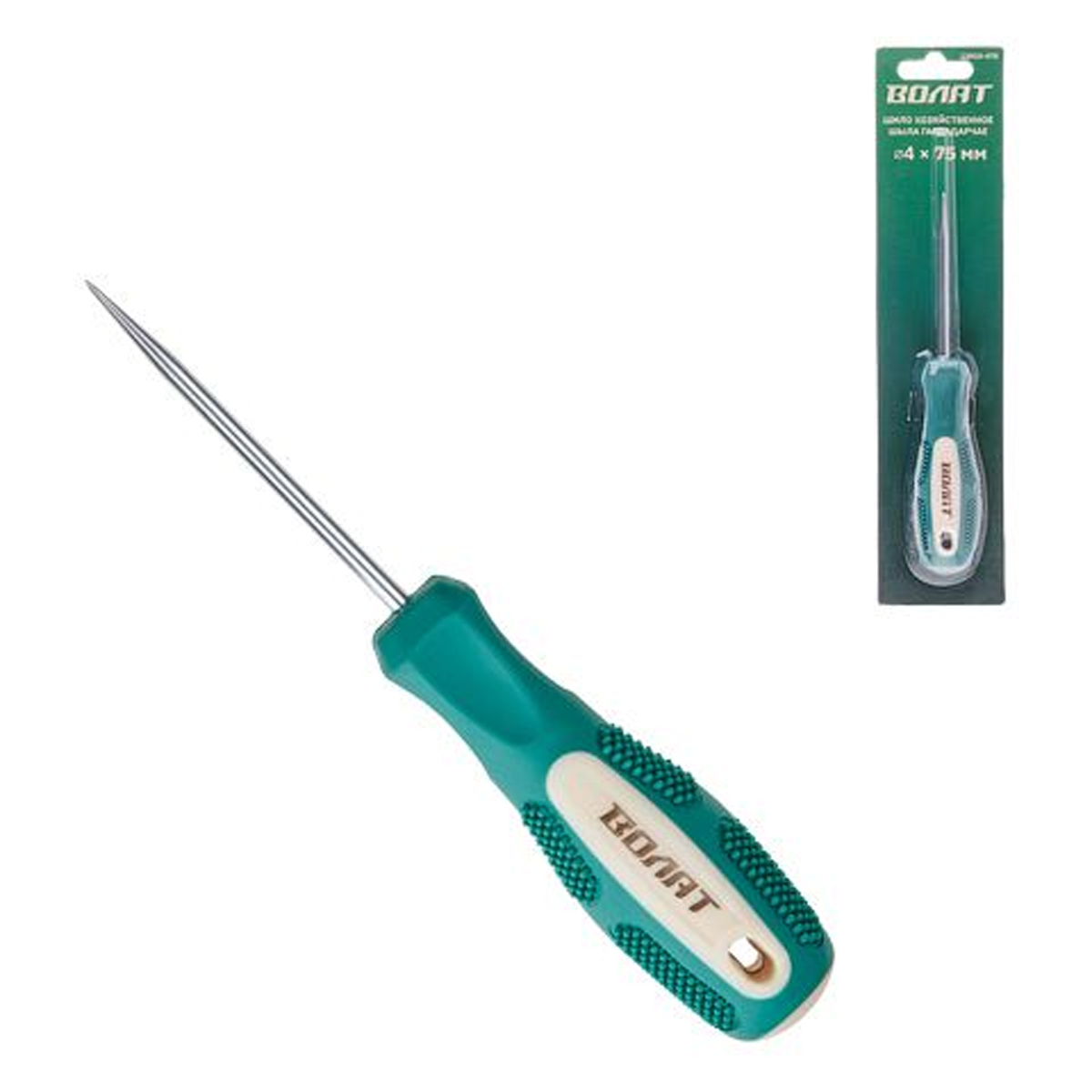 Шило хозяйственное 6х100 мм ВОЛАТ, арт.15010-610