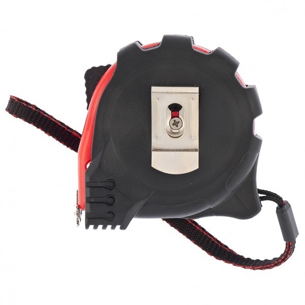 Рулетка Matrix Status magnet 3 fixations обрезиненный корпус зацеп с магнитом 5м х 25мм