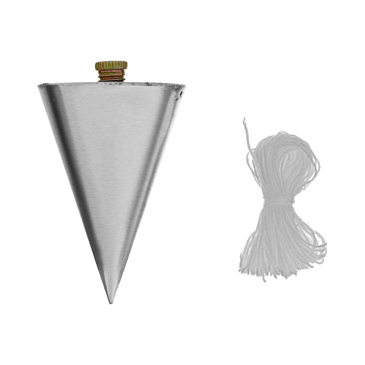 Отвес конусный, 400 г, шнур 5 м// MATRIX