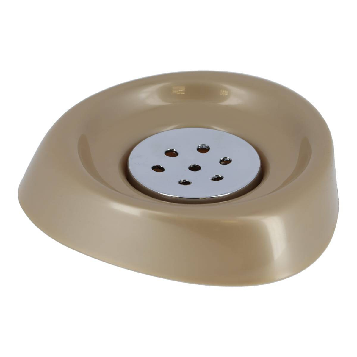 Мыльница Tendance пластик серо-коричневый 6418165