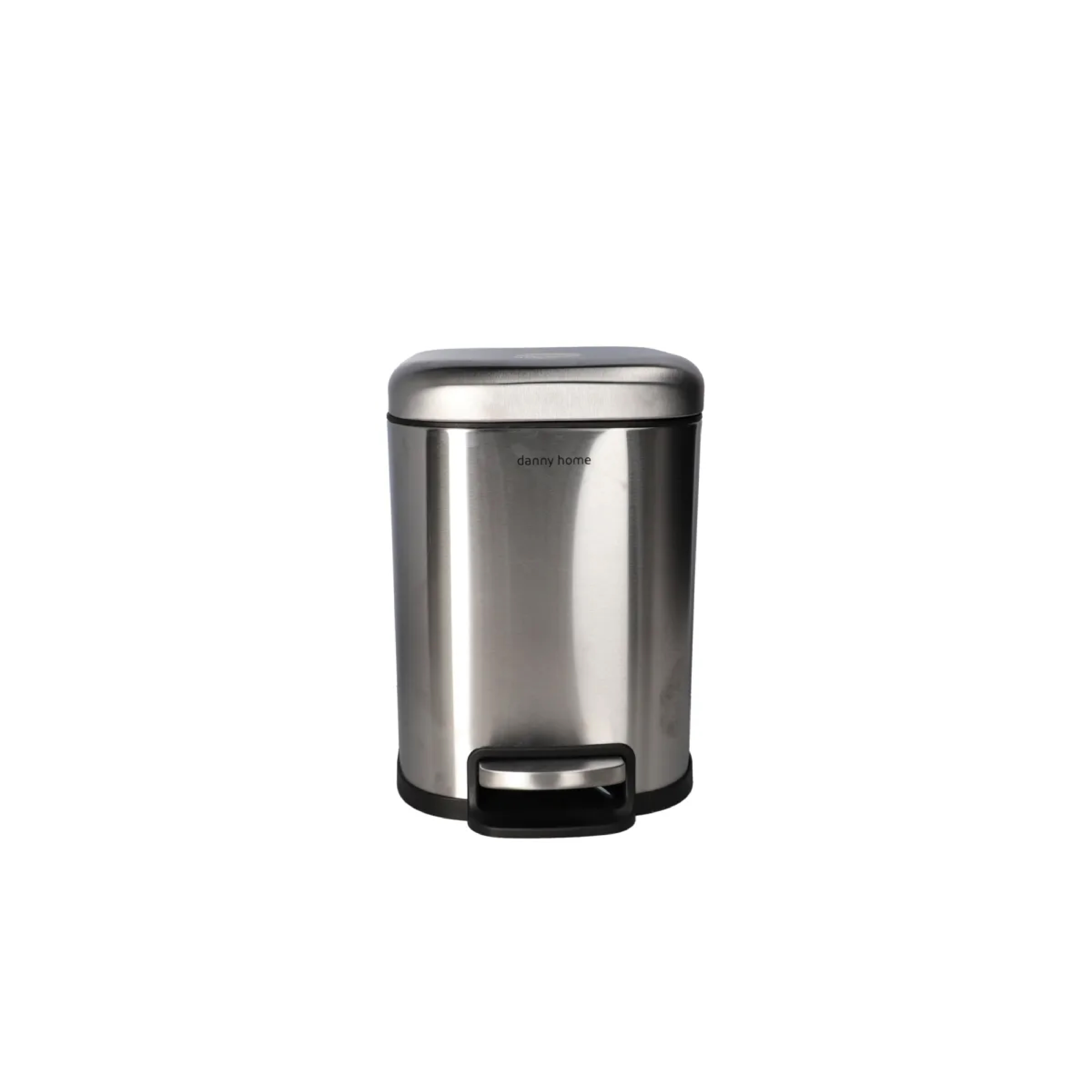 Ведро для мусора DH с педалью 6 л хром квадро LJT06-6-1