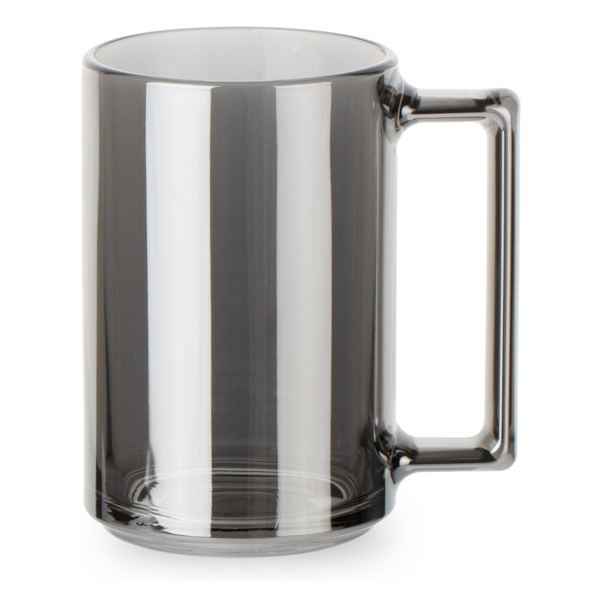 Кружка ФИТНЕС СИЯЮЩИЙ ГРАФИТ 320мл P9321