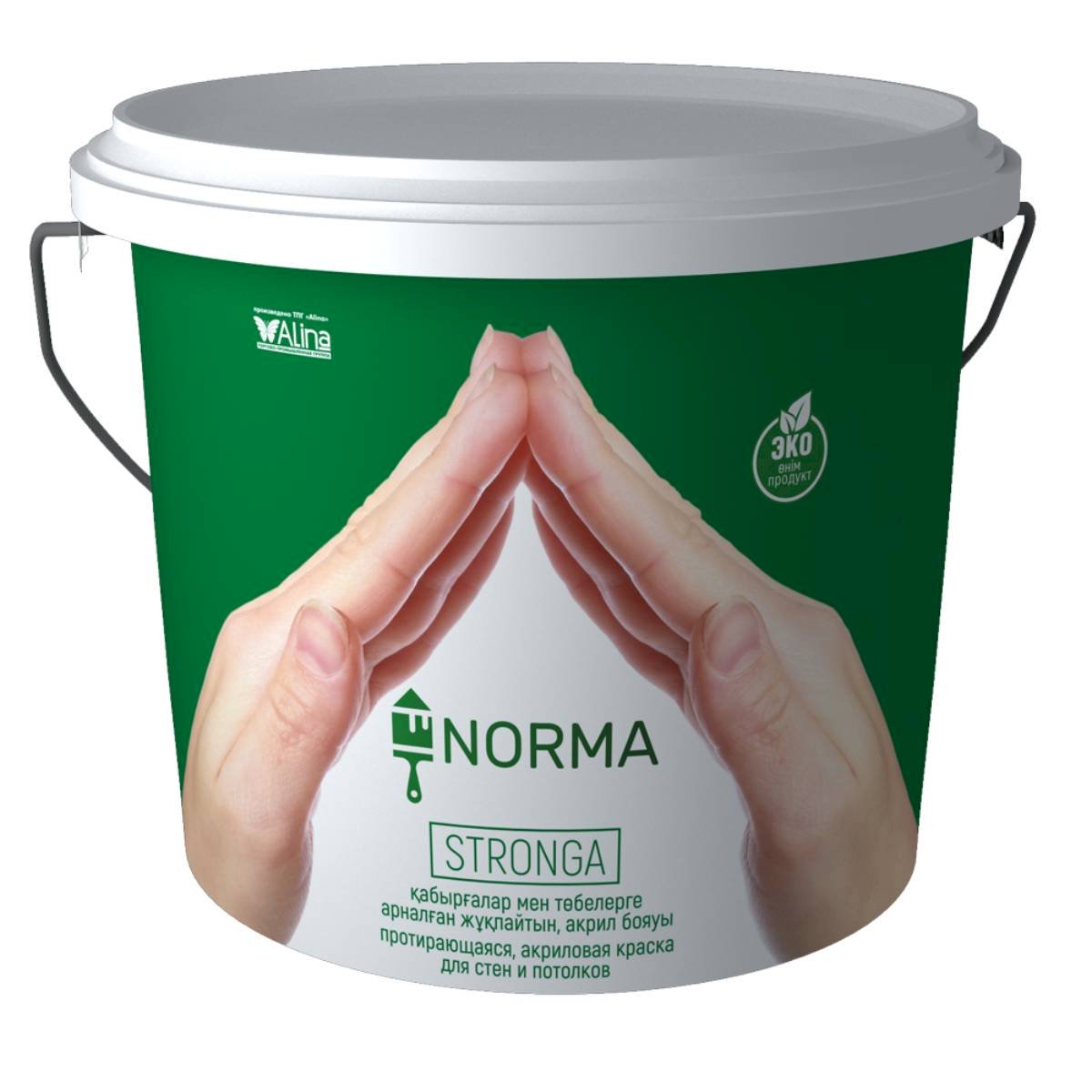 Краска водоэмульсионная, NORMA Stronga, 15 кг (интерьерная, протирающаяся) Краска водоэмульсионная, NORMA Stronga, 15 кг (интерьерная, протирающаяся)