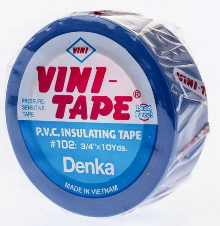 Лента ПХВ синяя