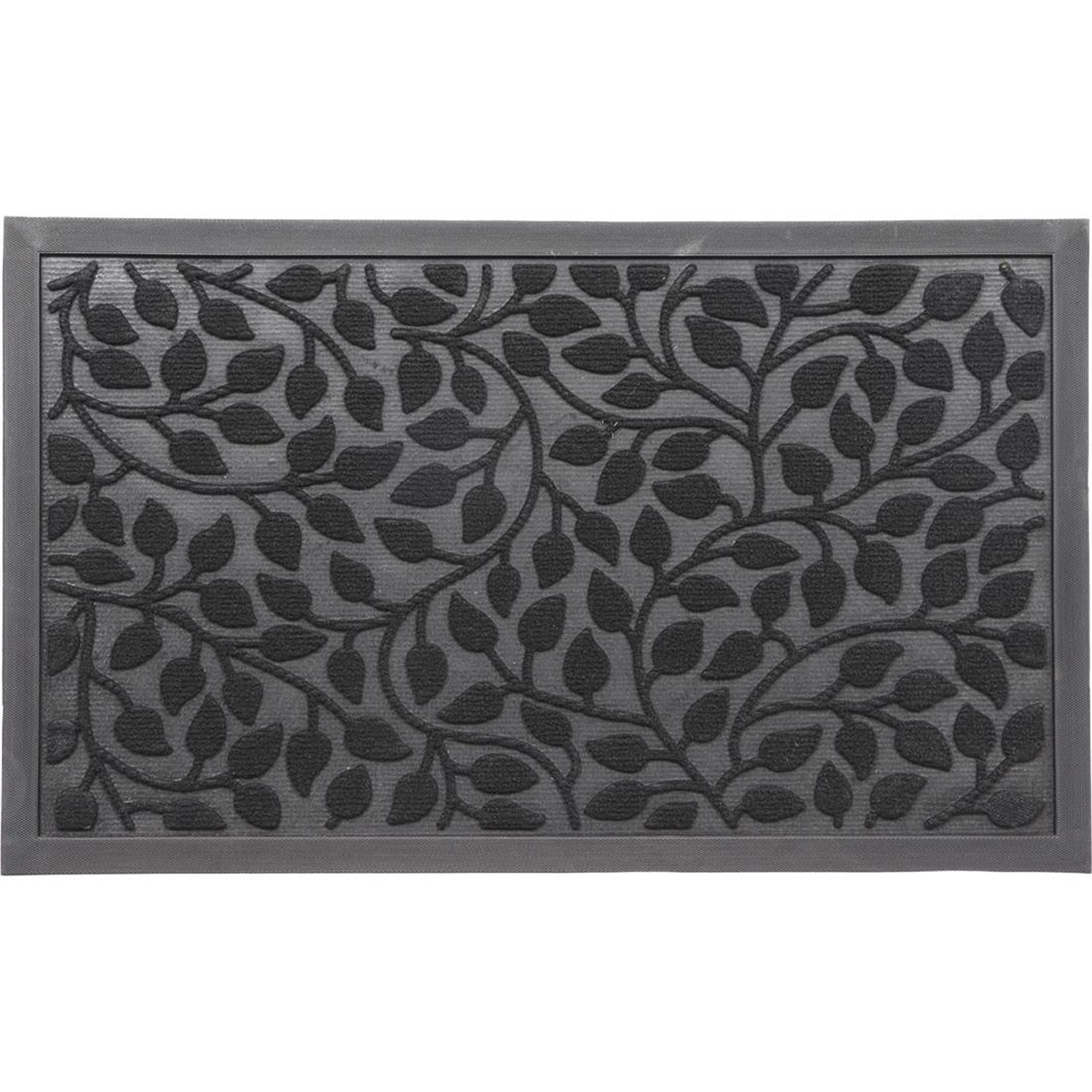 Коврик придверный Luance FEUILLAGE 45х75 см черный 1474095