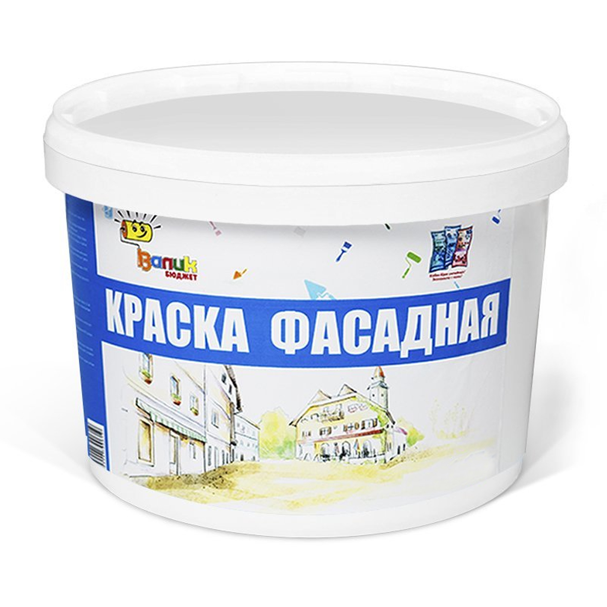 Краска Kaizer фасадная Facade ТМ Валик 25 кг, в/э (База А)