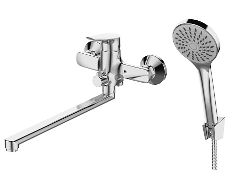 Смеситель в/д "Asti" излив 350 мм, c акс., арт. AT 31