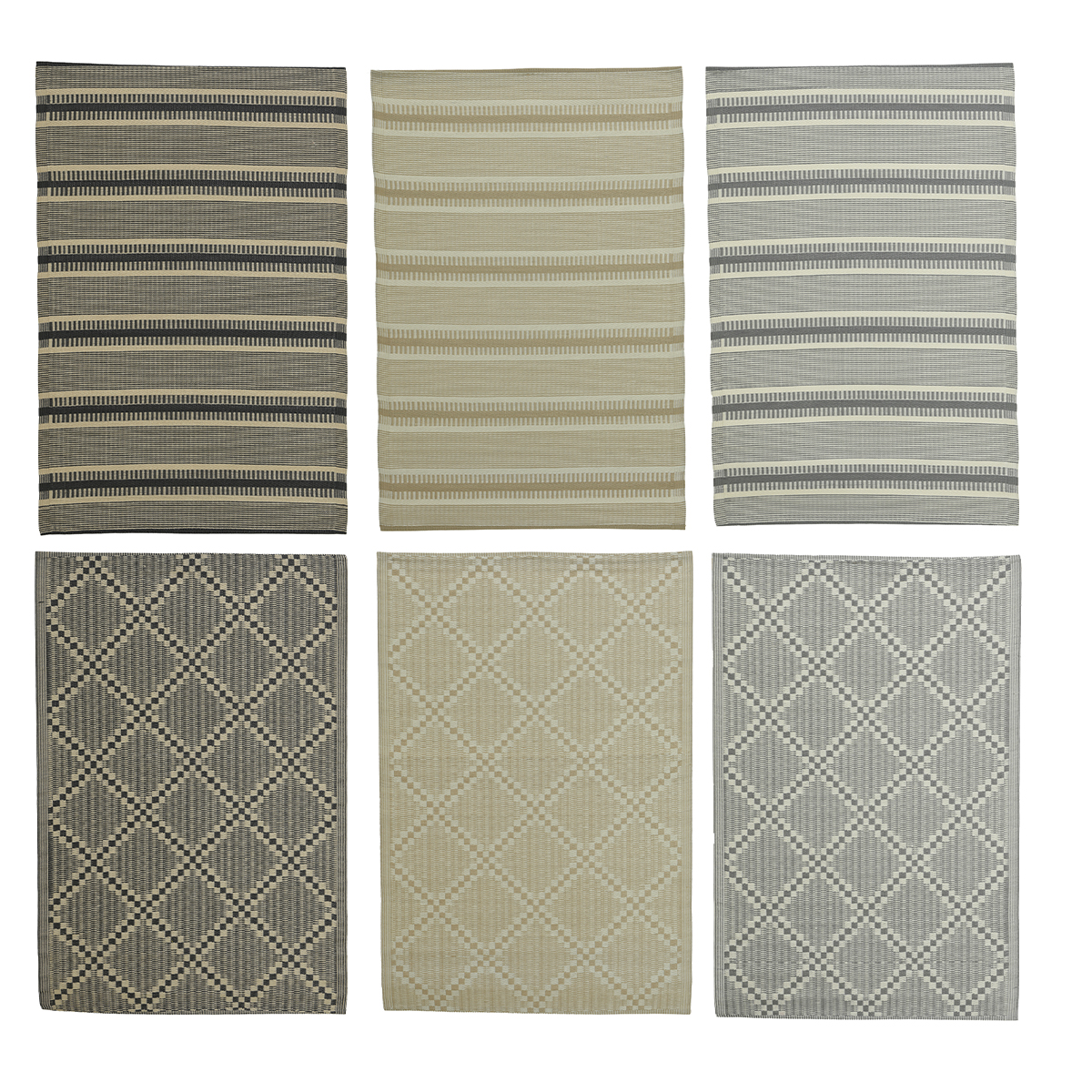 Коврик для террасы Kaemingk 180х120 см 6 цв.в ассорт. 891799