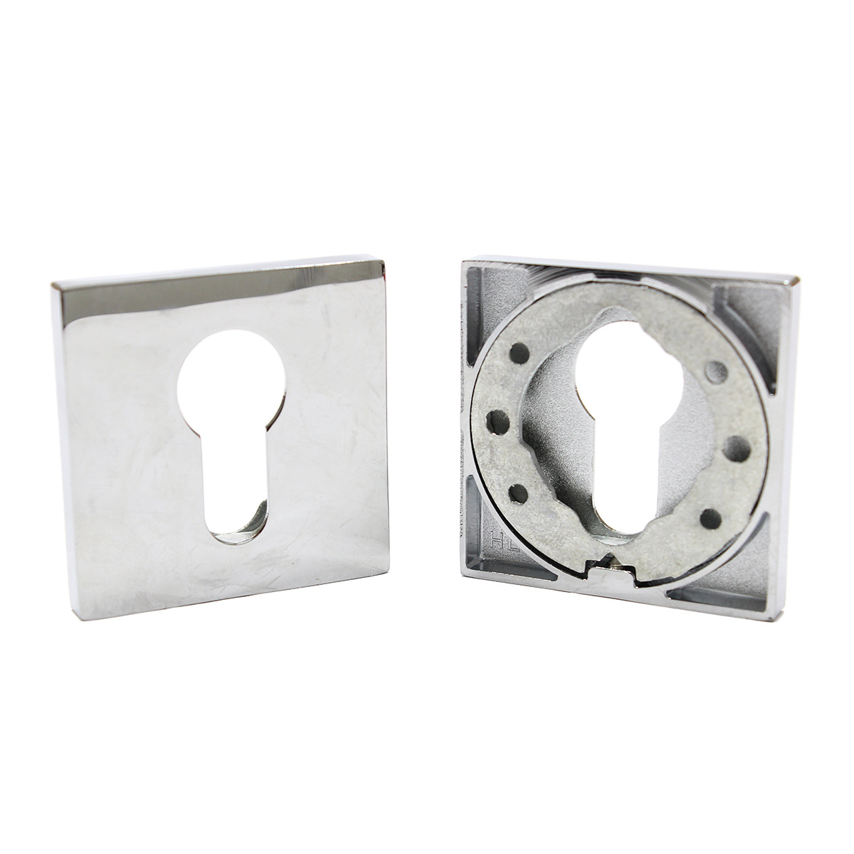 ZQ-ЕТ CP накладка под ключ пол.хром