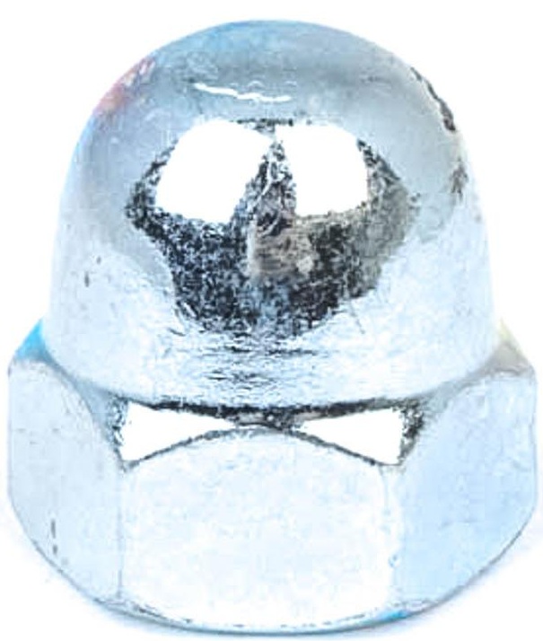 Гайка колпачковая DIN1587 М16 (белый цинк 1 шт)