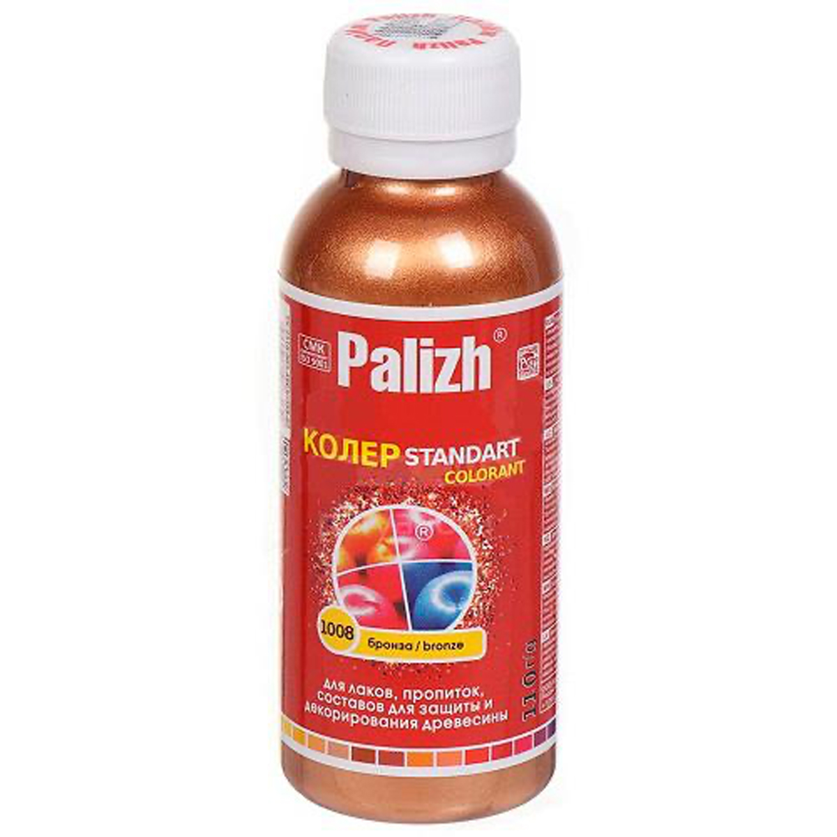 Паста колер.универс."Palizh" STANDART   (110 г), бронза Паста колер.универс."Palizh" STANDART   (110 г), бронза