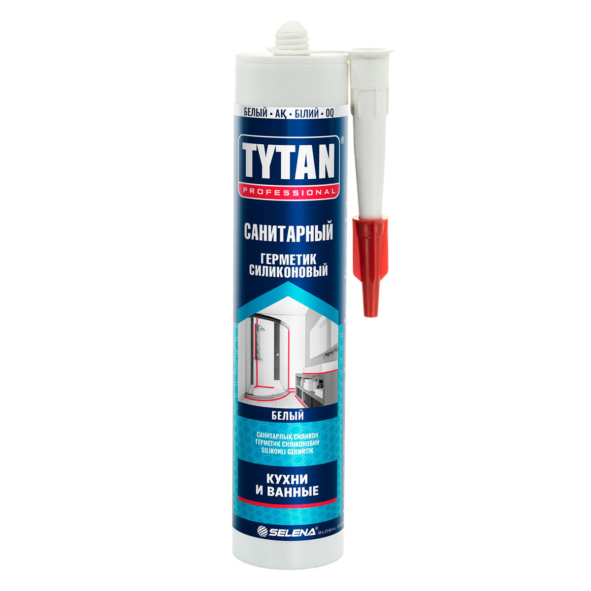 TYTAN силикон санитарный белый КНР (280 мл)