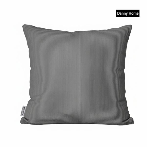 Наволочка на декоративную подушку DH 50х50 см серая CL04-02P