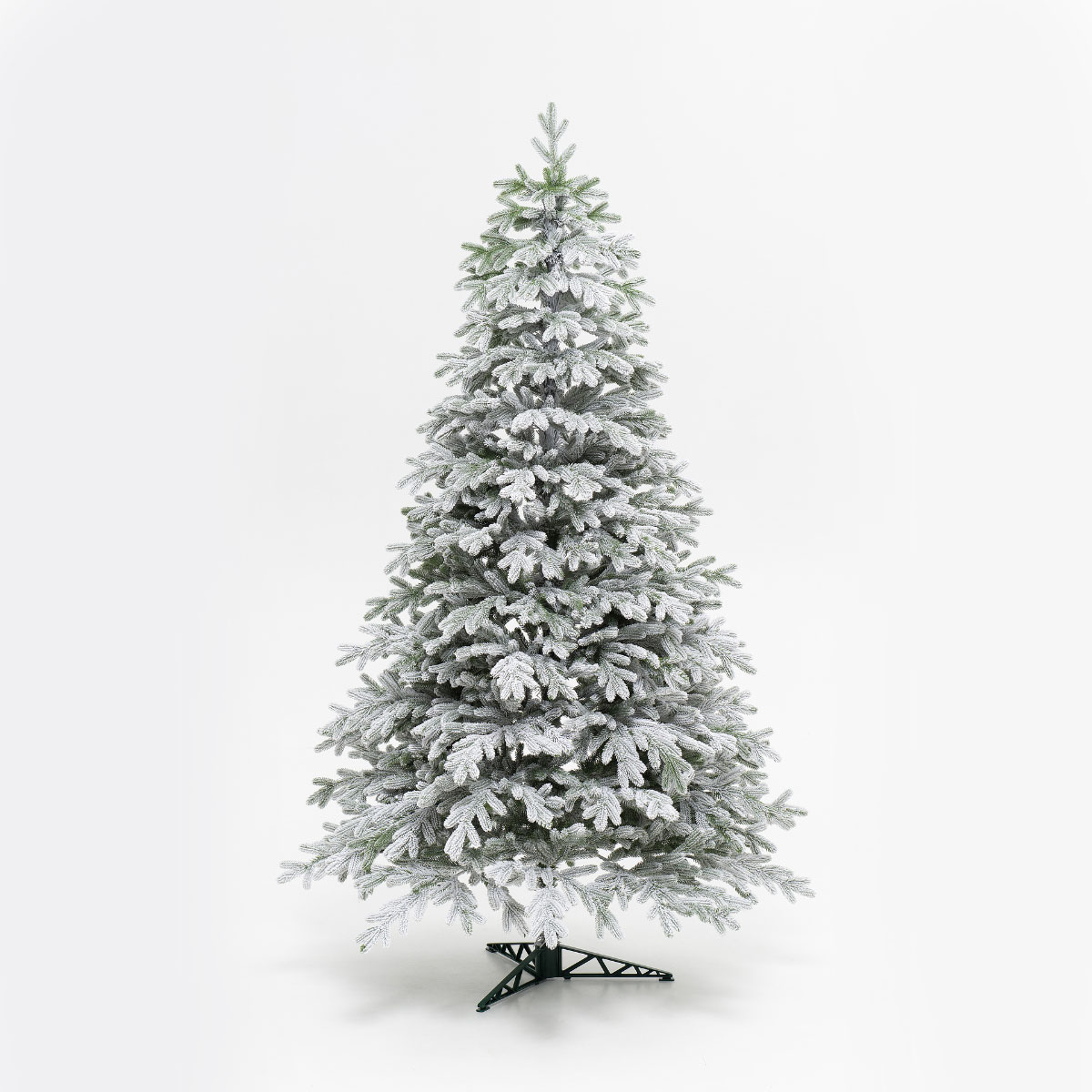 Елка искусственная Уссурийская заснеженная 180 см 100% литая хвоя 254180 ЕТ