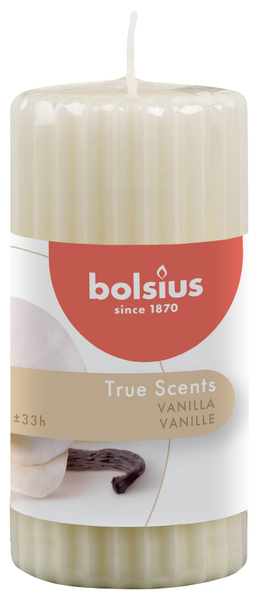 Аромасвеча столбик Bolsius 12x5,8 см Vanilla