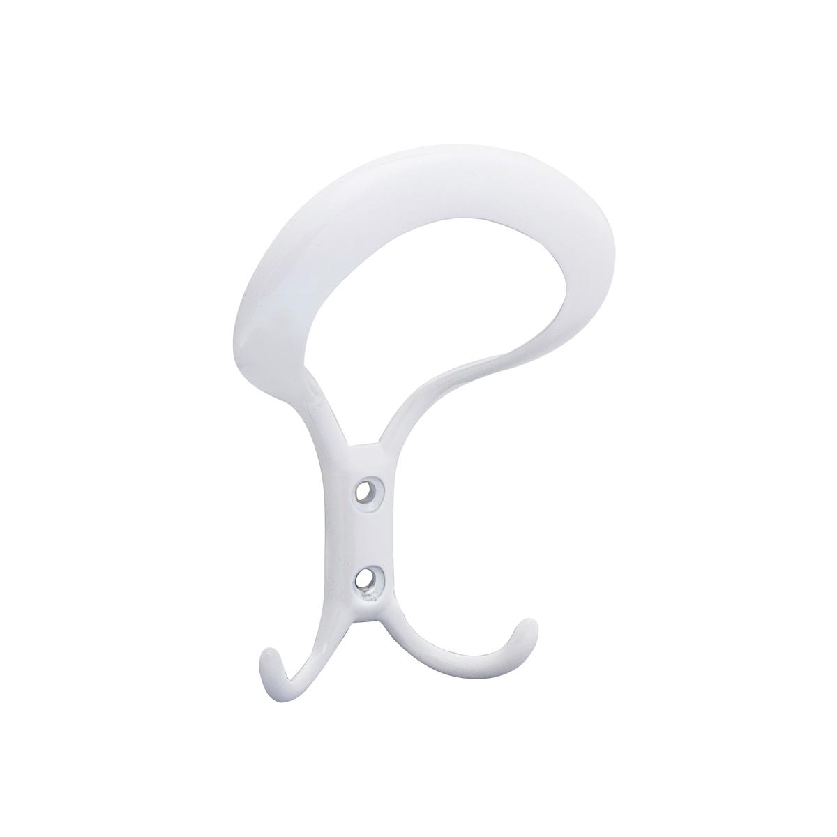 Крючок вешалка мод.13.082 (белый 1 шт)
