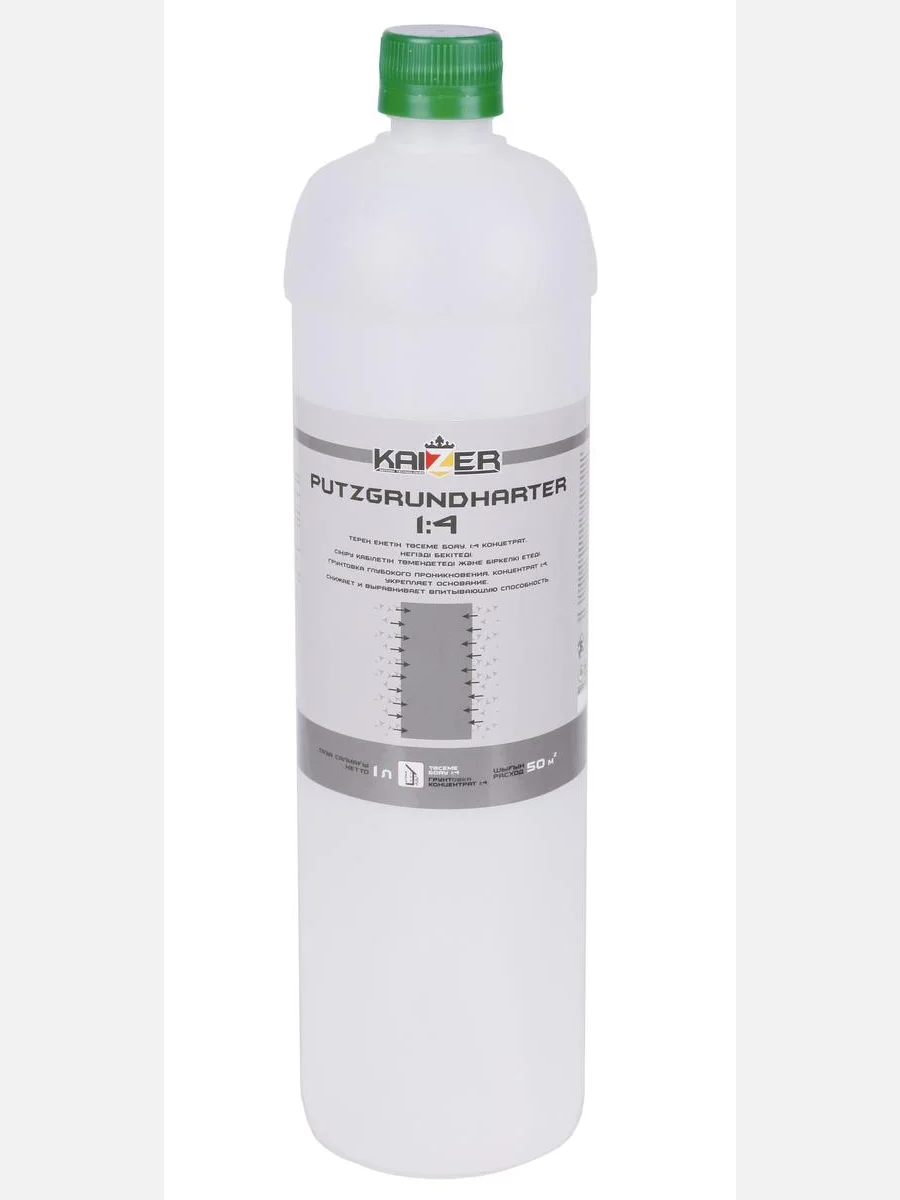 Грунтовка Kaizer глубокопроникающая  концентрат Putzgrundharter 1:4 1л