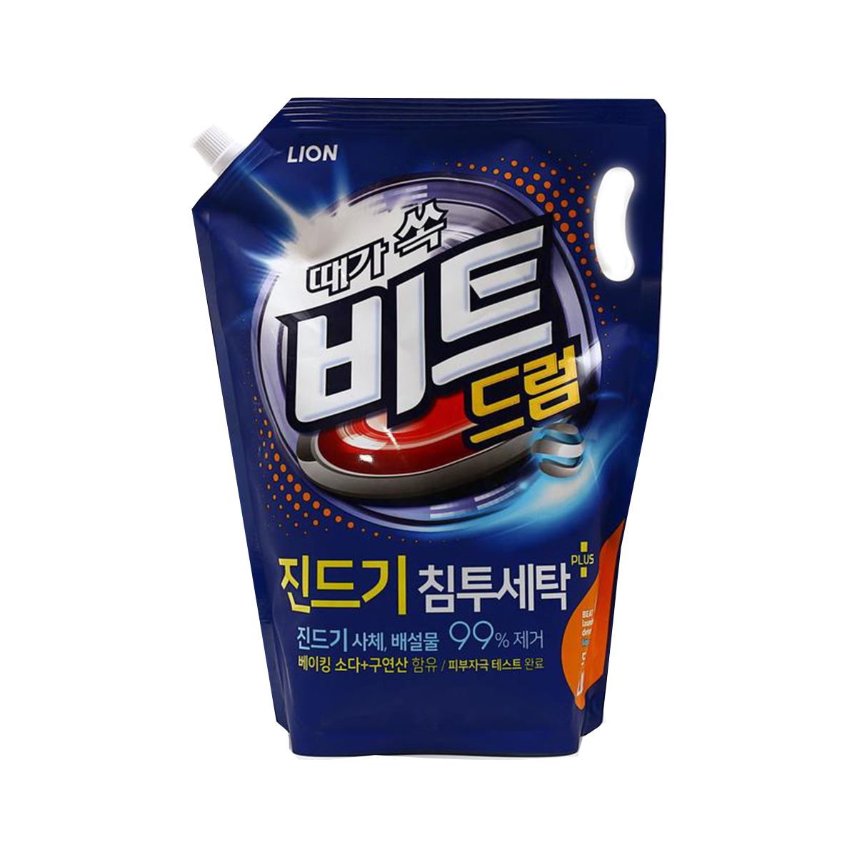 Порошок стиральный CJ LION Beat Drum Liquid 2100гр запаска