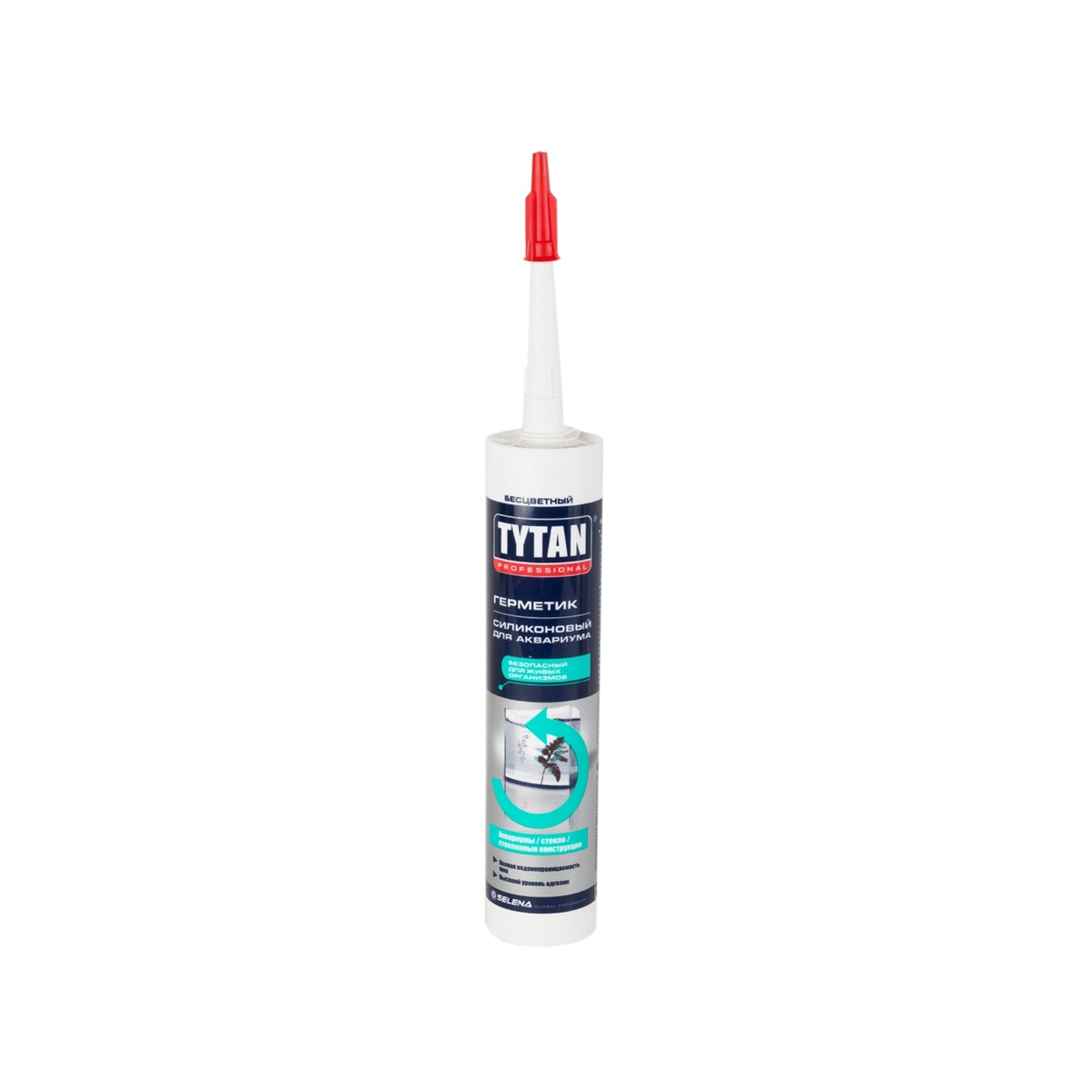 TYTAN герметик для аквариума и стекла (280 мл-310 мл) беcцветный (КНР)