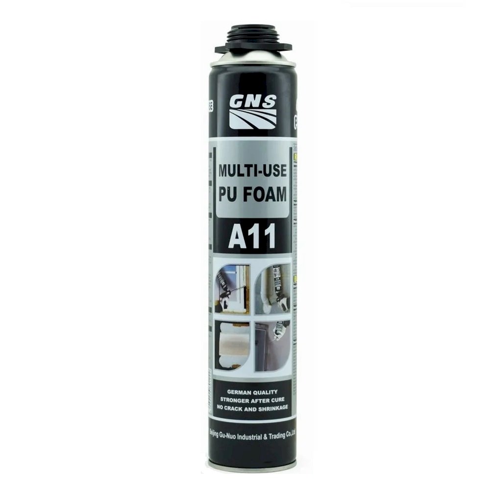 Пена монтажная GNS WINTER FOAM 60L. 750МЛ 900Г Пистолеьная Зимняя -20