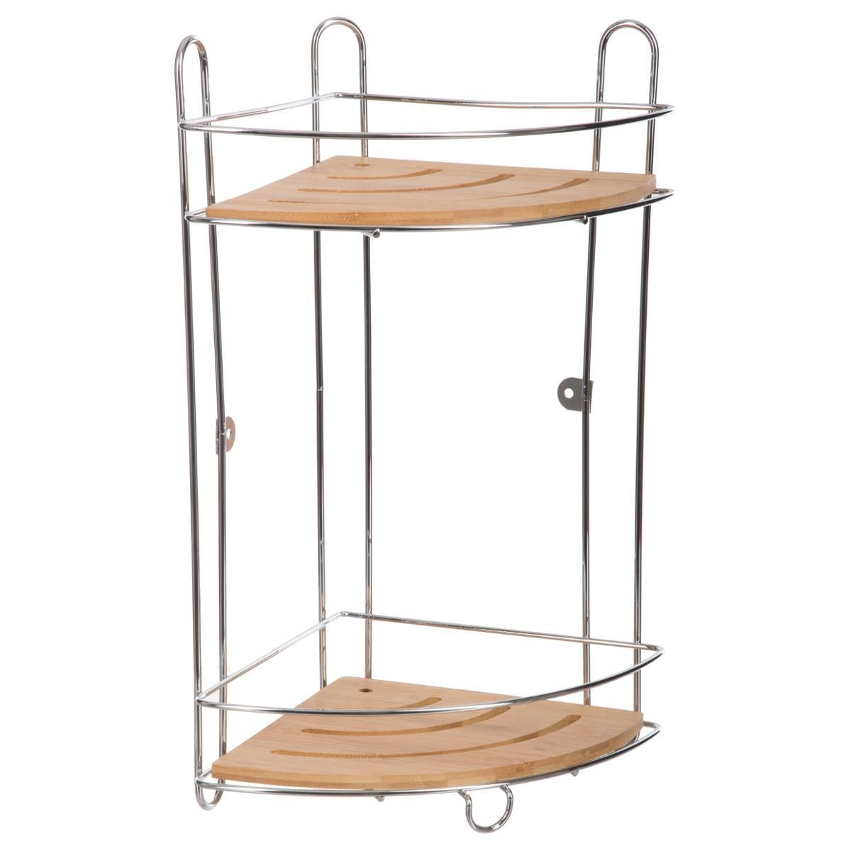 Полка для ванной комнаты 5Five 2х ярусная 140740